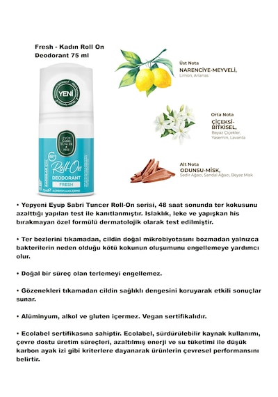 Eyüp Sabri Tuncer Özel Ferahlatıcı Yaz Paketi - Fresh Seri Üçlü Bakım Seti, H-pro Hijyen