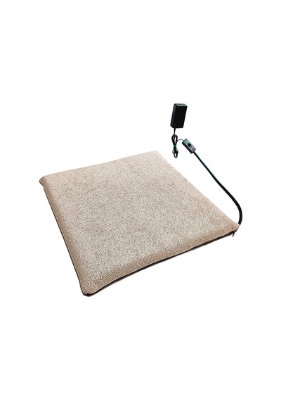 Kedi Minderi Isıtmalı Model 45x45cm 12v Adaptörlü Su Geçirmez Kdtes71