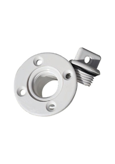 Plastik Miçoz Beyaz Yuvarlak 1/2 13 Mm