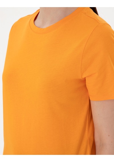 Pierre Cardin Kadın Turuncu Tişört Basic 50305766-vr051 Turuncu
