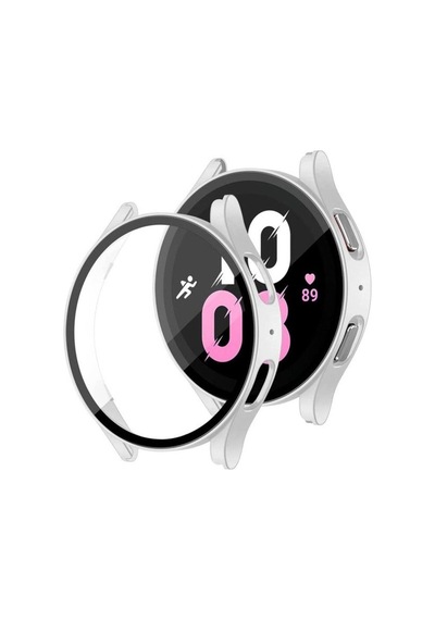 Samsung Uyumlu Galaxy Watch 5 40mm Sert Pc Kasa Ve Ekran Koruyucu Zore Watch Gard 14