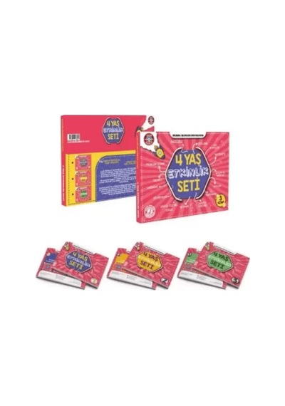 4 Yaş Dikkat/etkinlik Eko Paket