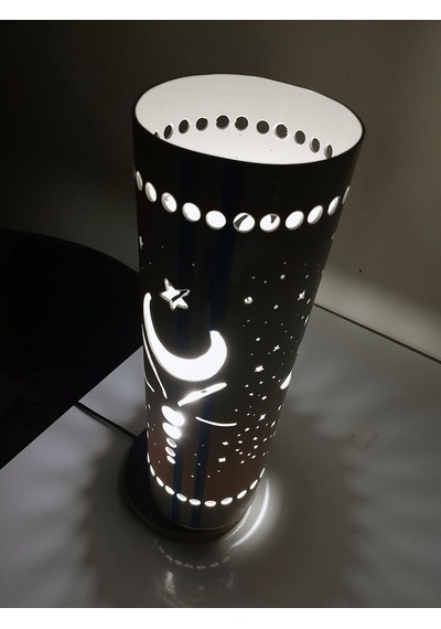 Pvc Gece Lambası-002 Gri