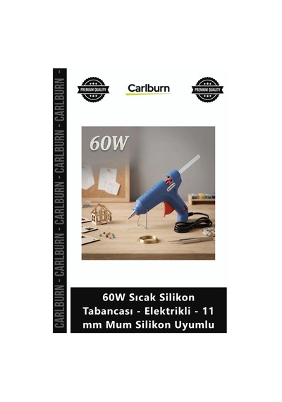 Özel Üretim Profesyonel Hızlı 60w Sıcak Silikon Tabancası Elektrikli 11 Mm Mum Silikon Uyumlu