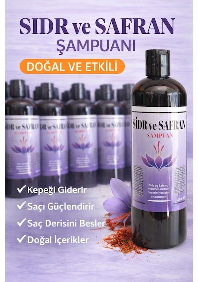 Herbliss Sidr & Safran Özlü Bitkisel Doğal Şampuan 400 Ml