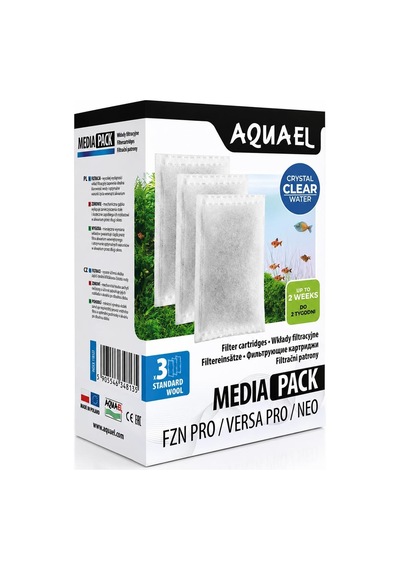 Aquael Media Pack Fzn Pro Standart Filtre Elyafı 3'lü Paket