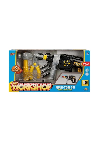 4606 My Workshop Matkaplı Tamir Seti 9 Parça
