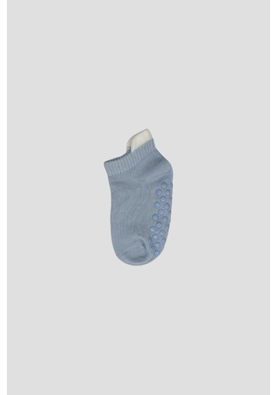 Defne Baby Erkek Bebek Ve Çocuk Kaydırmaz Tabanlı Premium Pamuklu Patik Çorap Seti Çok Renkli