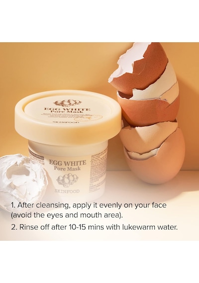 Skın Food Since 1957 Skinfood Egg White Pore Mask