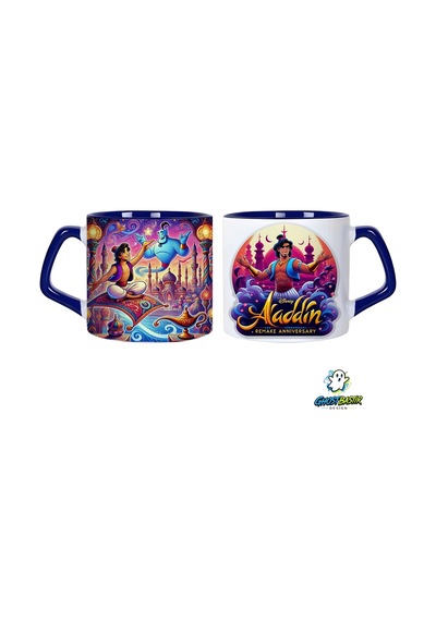 Aladdin Kupa Bardak Tek Adet 0616 Çok Renkli