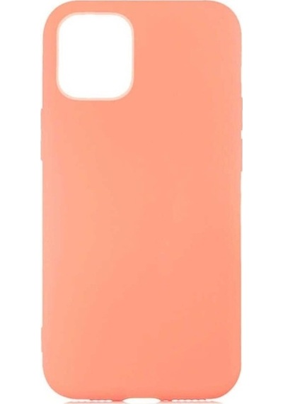 Apple Uyumlu iPhone 12 Kılıf Zore Lsr Lansman Kapak Light Orange