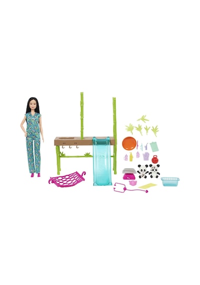 Hkt77 Barbie Panda Bakımı Oyun Seti