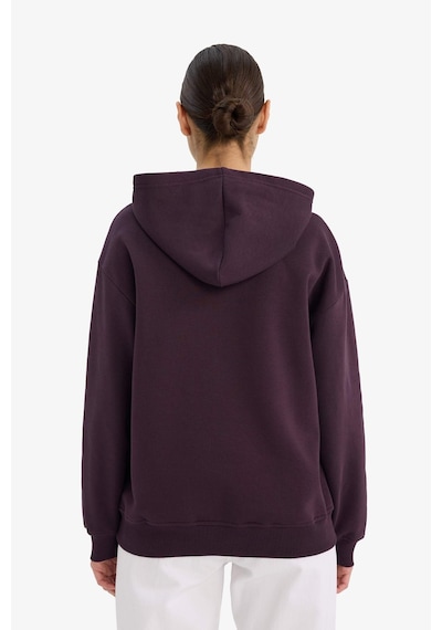 Defacto Relax Fit Kapüşonlu Basic Düz Kalın Sweatshirt D9935ax25wnpr38 Mor-pr38 Defacto Relax Fit Kapüşonlu Basic Düz Kalın Sweatshirt D9935ax25wnpr38 Mor-pr38