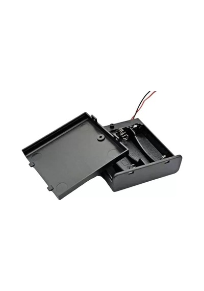 Sh Powermaster 4'lü Aa Kapaklı Switch'li Pil Yuvası Ic-233f Najmaddin