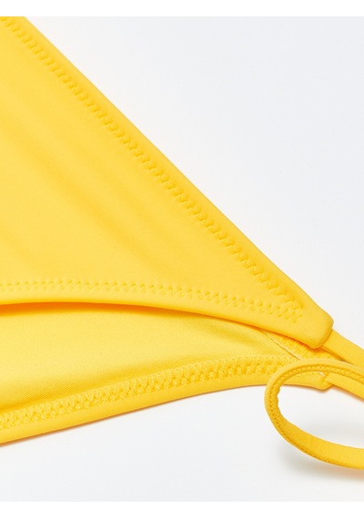 Lcw Eco Sarı Kadın Düz Bikini Alt