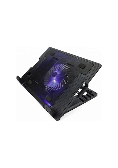 Işıklı Laptop Soğutucu Tek Fan