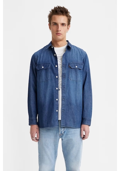 Levi's Erkek Kot Gömlek 19573-0211 Mavi