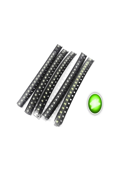 Smd 1206 Led - Yeşil - 25 Adet