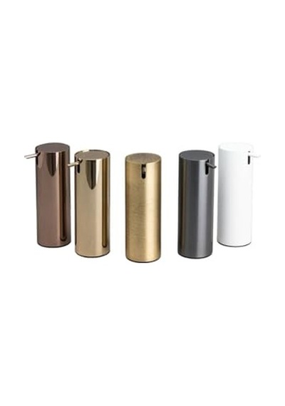 Basmalı Sıvı Sabunluk Krom Renk 300 Ml - 168x60x83 Mm Diğer