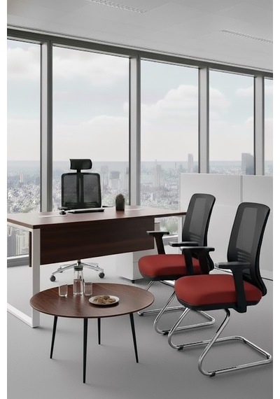 Ofisbazaar Up Fileli Misafir Koltuğu Ergonomik Toplantı Ve Bekleme Koltuğu Siyah Fileli/ Kırmızı Kırmızı Ofisbazaar Up Fileli Misafir Koltuğu Ergonomik Toplantı Ve Bekleme Koltuğu Siyah Fileli/ Kırmızı Kırmızı
