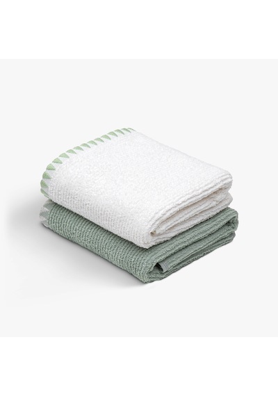 Vera 2'li Mutfak Havlusu Krem-mint Krem-mint-50x70