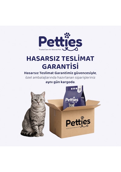 Petties Aktif Karbonlu Kedi Kumu 10 Lt