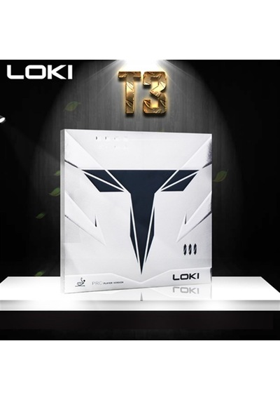 Loki T3 Europe Model Masa Tenisi Raket Lastiği Kırmızı