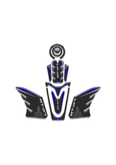 Yamaha Mt 07 Uyumlu Tank Pad Set 2021-2024 03 Diğer