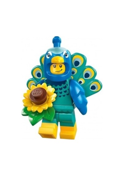 Minifigür 71051 Seri 28 - 01 Peacock Costume