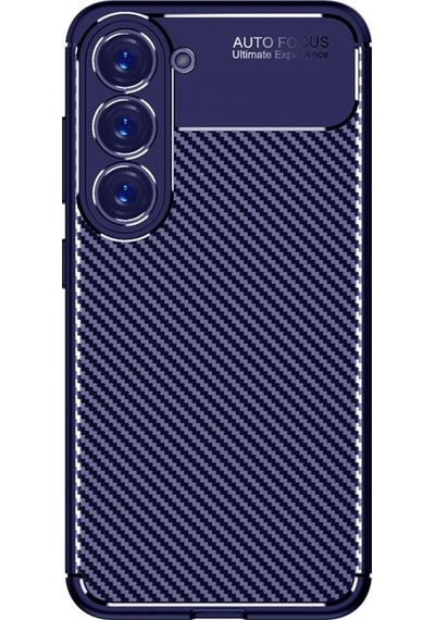 Samsung Galaxy Uyumlu S23 Kılıf Zore Negro Silikon Kapak Lacivert