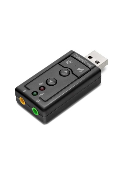 Usb Harici Ses Kartı 7.1 - Siyah Hdx5255