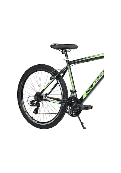 Sarissa Moon 26" Jant Mtb Ön Amortisörlü Shimano 21 Vites V Fren Dağ Bisikleti Siyah Yeşil
