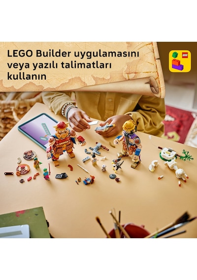 LEGO® ONE PIECE Dorry, Brogy’ye Karşı – Little Garden Devleri 75644 - 9+ için Figür İçeren Yaratıcı Oyuncak Yapım Seti (733 Parça)