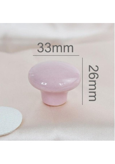 Modern Mantar Kulp Bebek Çocuk Genç Odası Çekmece Dolap Mobilya Kulpu 001
