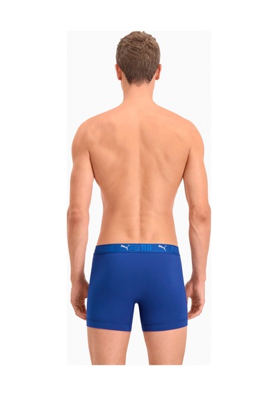 Puma Sport Erkek Pamuk Boxer 2li Paket 935521 02 Mavi
