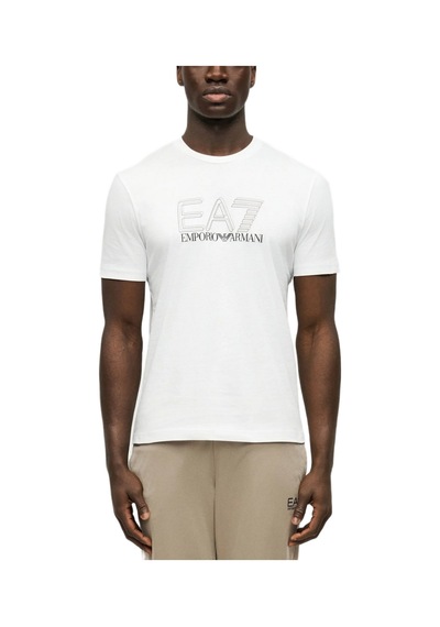 Emporio Armani Ea7 7m001308af10373 Ready To Wear Erkek Tişört Beyaz