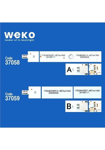 Vestel 43u9500 43'' 3 Adet Tv Led Bar Tvnizi Açıp İçindeki Led Barla Birebir Aynısı Olduğunu Görmeden Almayınız. Sonrasında İade Almamaktayız.
