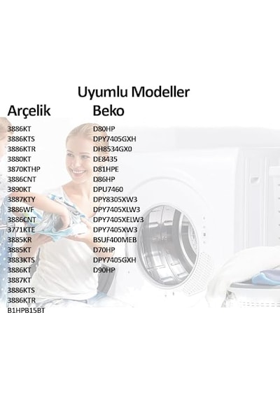 Kurutma Makinesi Sünger Filtresi Arçelik, Beko İle Uyumlu 5 Adet
