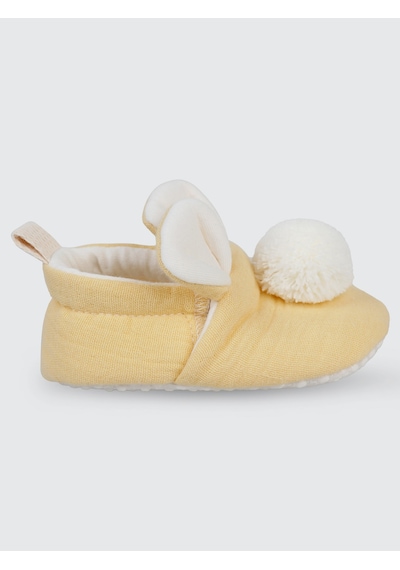 Civil Baby Kız Bebek Patik 17-19 Numara Sarı Sarı