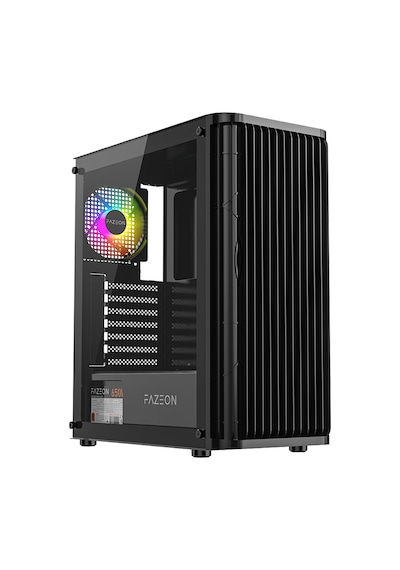 Fazeon F20 650w 80+ Bronze Tempered Glass Mesh Argb Fanli Usb 3.0 Siyah E-atx Bilgisayar Kasasi