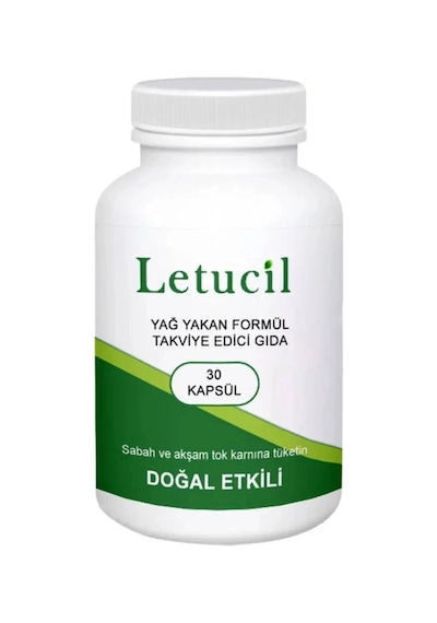 Letucil Dstklyci Ürün 30 Lu Yeşil Çay Ve Biberiyeli G.ç Desteği