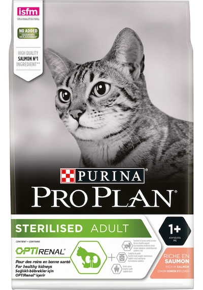 Purina Pro Plan Sterilised Somonlu Kısırlaştırılmış Yetişkin Kedi Maması 3 KG