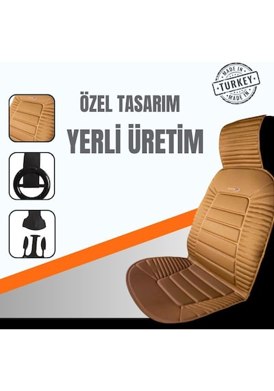 Space Oto Koltuk Minderi, Audi Araçlara Uyumlu 2'li Set Özel Tasarım Minder Premium 001