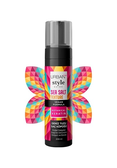 Urban Care Style Guide Deniz Tuzu Doğal Dalga Sağlayan Şekillendirici Saç Köpüğü 200 Ml- Vegan