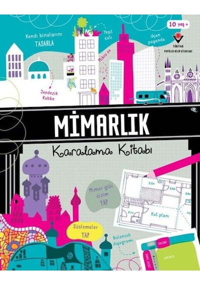 Mimarlık Karalama Kitabı - Darran Stobbart - Tübitak Yayınları