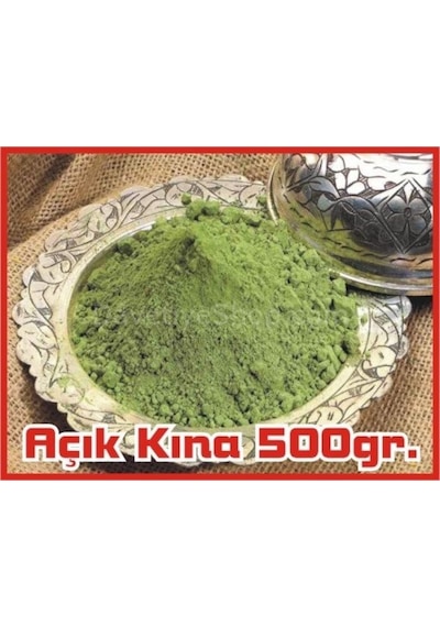 Tüfekçioğlu Ambalajlı Yarım Kiloluk Toz Kına