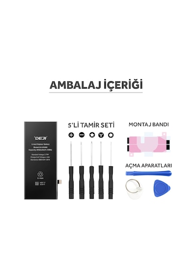 Apple Uyumlu iPhone XR Batarya Mucize Batarya Deji Normal Kapasite