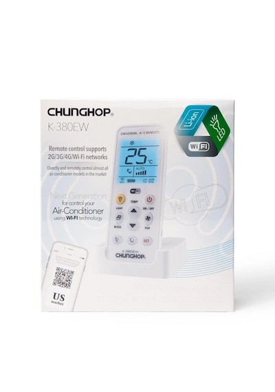 Chunghop K380ew Universal Wifi Klima Kumandası Klima Uzaktan Kumanda