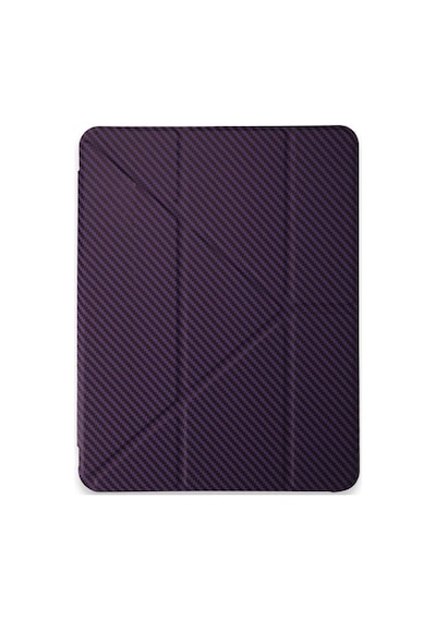 İpad Pro 13 2024 Kılıf Color Karbon Tablet Kılıfı - Derin Mor