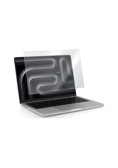Apple Uyumlu MacBook Pro M4 Mat Ekran Koruyucu 14.2 İnç Şeffaf